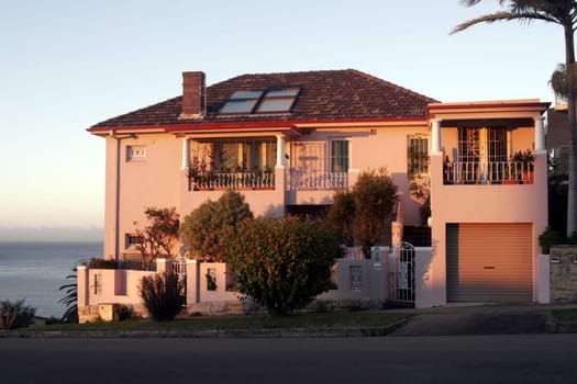 Town House In Morning Light