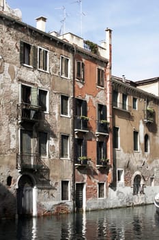 Venice, Italy - Water Front Facade