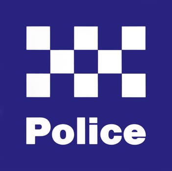 Police Station Sign