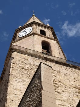 The Accoules bell tower in Marseille
