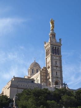 Marseille cathedral Notre-Dame de la Gar