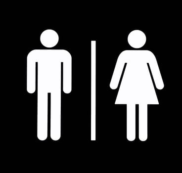 Unisex Bathroom Symbol