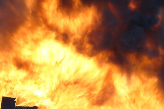 big fire