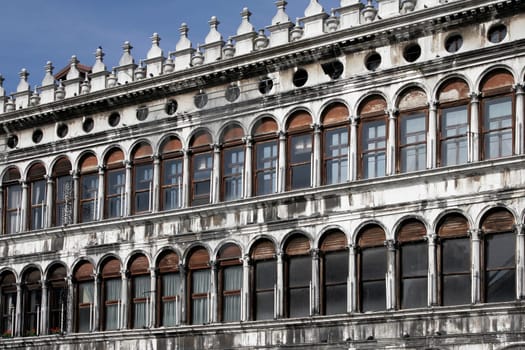 Piazza San Marco Building Facade, Venice