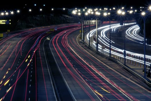 Highway At Night