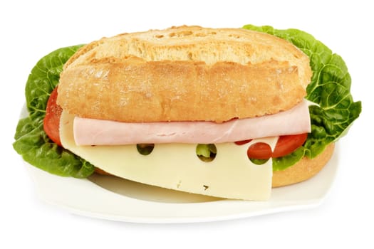 Ham baguette