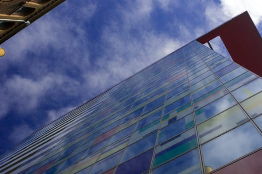 House façade with reflection 2