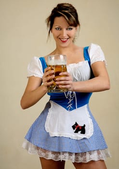 Girl in Dirndl