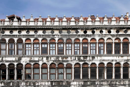 Piazza San Marco Building Facade, Venice