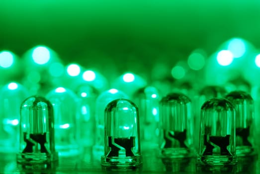 Green LEDs