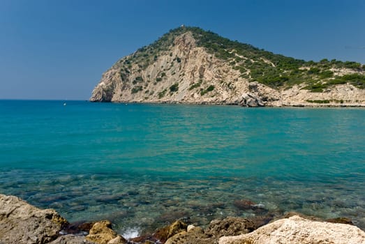 Cliffs by the Sea-Altea,Benidorm