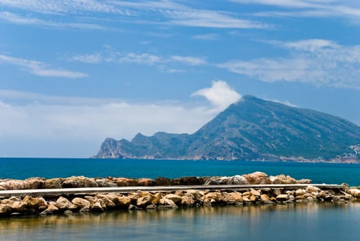 Beach in Altea,Spain