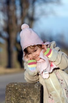 Portrait of small girl