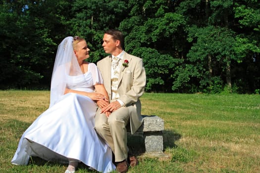 Just married