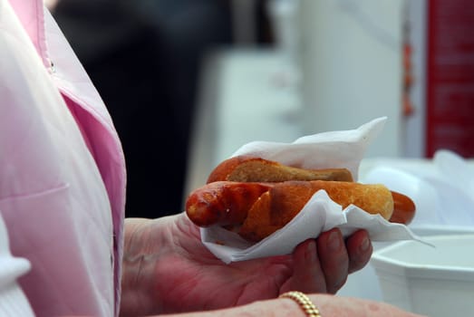 Bread roll with Krakauer