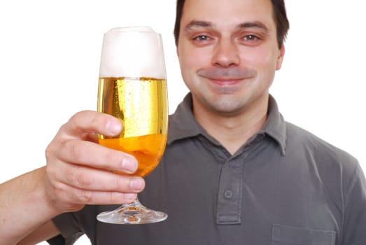 Drinking Beer