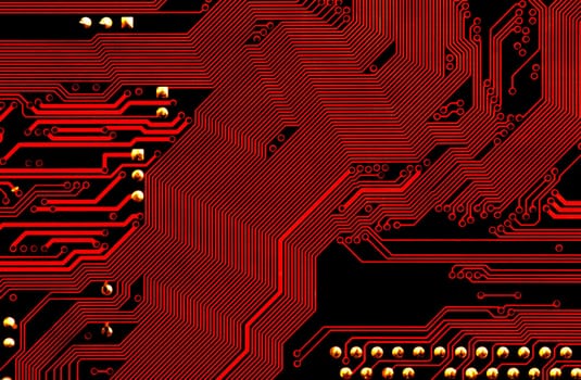 printed circuit - motherboard