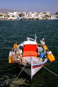 Fishing boat in the port of Ierapetra