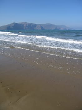 Beach in Crete