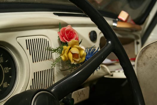Interior of the car