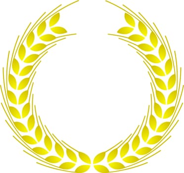 Wreath of ears of corn