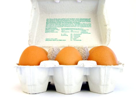 six eggs