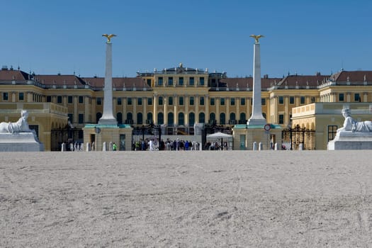 Schoenbrunn Palace in Vienna