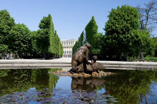 Schoenbrunn Palace in Vienna