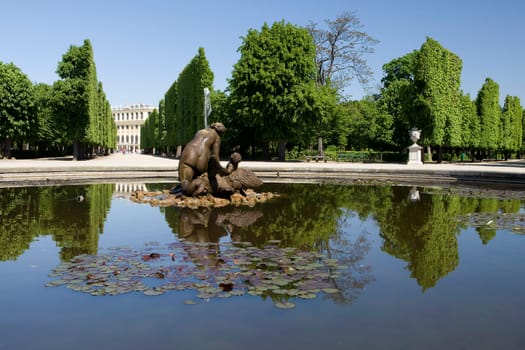 Schoenbrunn Palace in Vienna