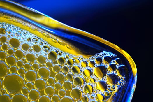 blue-yellow bubbles II