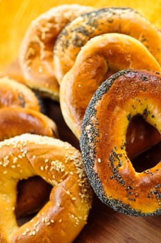 Fresh bagels