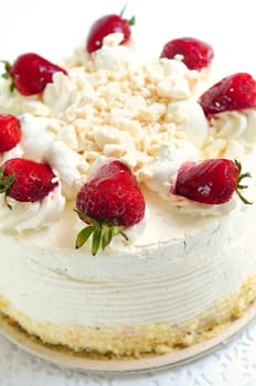 Isolated cake