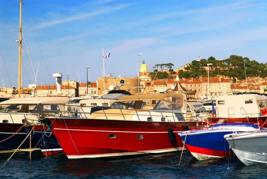 Boats at St.Tropez