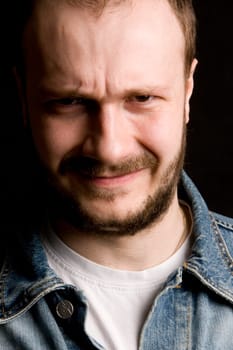 angry man