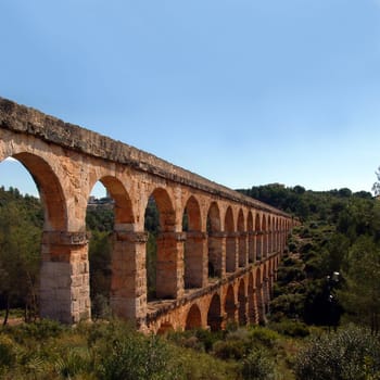 Pont del Diable in Tarragona (Spain)