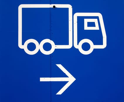 Sign access for trucks