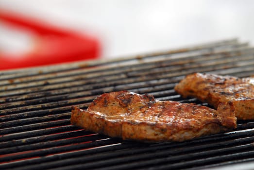 Grilled chops