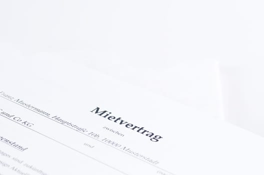 rental contract
