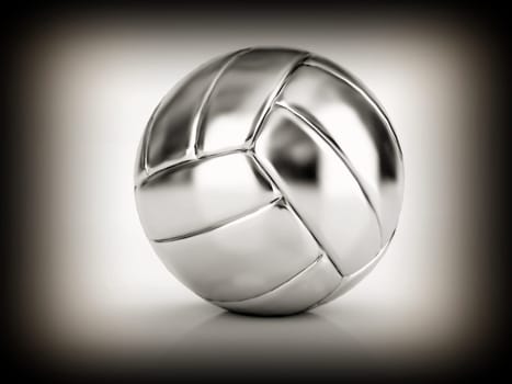 silver volley ball