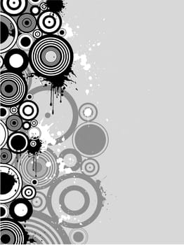 Retro grunge