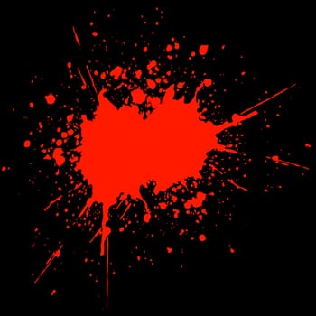 Blood splat