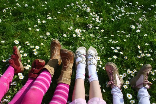 Children's legs