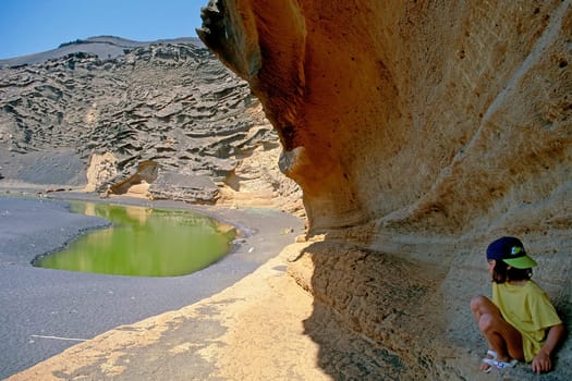 Green Lagoon in Lanzarote