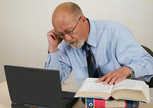 Man at Labtop