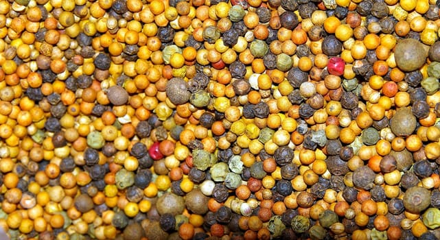 colorful peppercorns