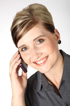 Woman with mobile phone