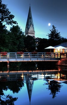 Reflection of the night