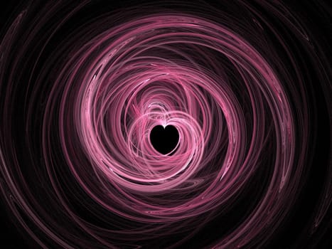 Abstract fractal background