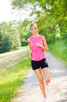 jogging