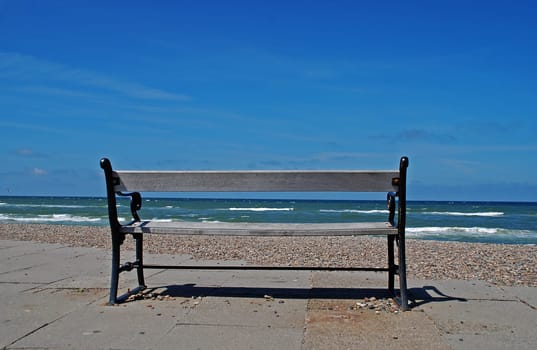 Bench by the sea